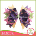 Factory custom wholesale satin ribbon flower